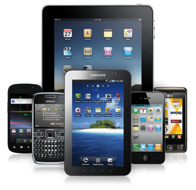 Beispiele für mobile Geräte