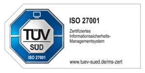 ISO 27001 Zertifiziertes Informationssicherheits-Managementsystem - TÜV Süd