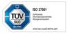 ISO 27001 Zertifiziertes Informationssicherheits-Managementsystem - TÜV Süd