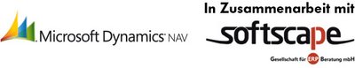 Microsoft Dynamics NAV (Navision), in Zusammenarbeit mit der Softscape GmbH