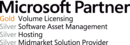 Microsoft Partner: Gold Volume Licensing, Silver Software Asset Management, Silver Hosting, Silver Midmarket Solution Provider