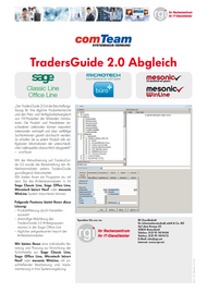 comTeam TradersGuide 2.0 Abgleich